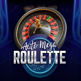 Auto Mega Roulette slot visual from Pragmatic Play available on rainsbet.org