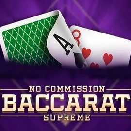 Baccarat Supreme slot visual from OneTouch Games available on rainsbet.org