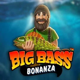 Big Bass Bonanza logo by Pragmatic Play Rainbet Casino
