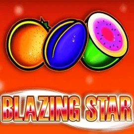 Blazing Star slot logo by Merkur Gaming at Rainbet Casino