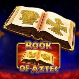 Book of Aztec logo by Amatic Industries at Rainbet Casino