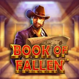 Book Of Fallen slot visual from Pragmatic Play available on rainsbet.org