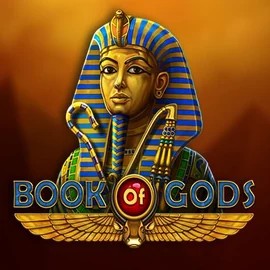 Book of Gods slot logo by BF Games at Rainbet Casino