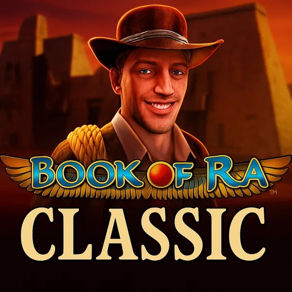 Try Book of Ra Classic slot by Novomatic on rainsbet.org – logo image