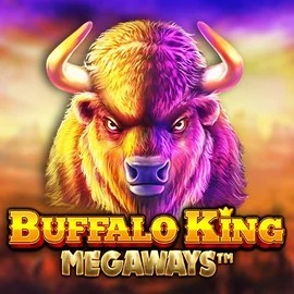 Buffalo King Megaways logo by Pragmatic Play at Rainbet Casino