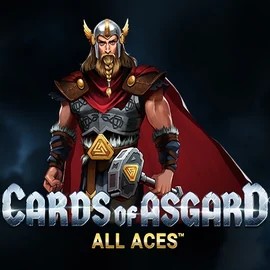 Cards of Asgard All Aces logo by Switch Studios at Rainbet Casino