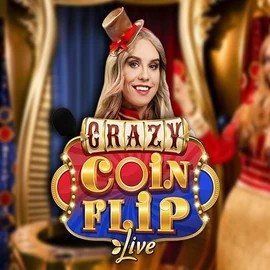 Live Casino logo of Crazy Coin Flip from Evolution at Rainbet Casino