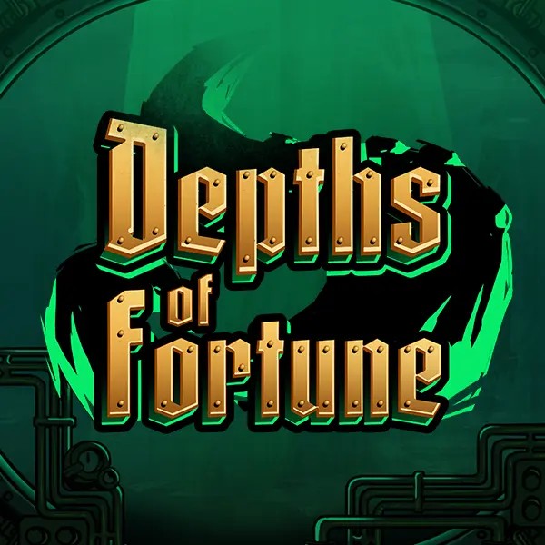 Depths of Fortune slot logo by AvatarUX Studios at Rainbet Casino