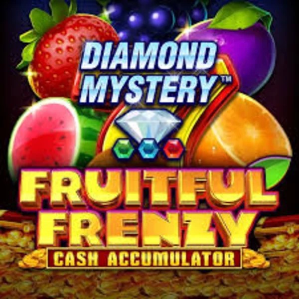 Official Slots logo: Diamond Mystery Fruitful Frenzy Cash Accumulator by Greentube at Rainbet Casino