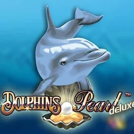Official Slots logo: Dolphins Pearl Deluxe by Novomatic at Rainbet Casino