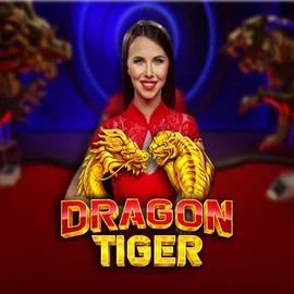 Dragon Tiger (Live) online game logo by Pragmatic Play on rainsbet.org