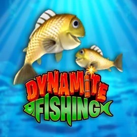 Dynamite Fishing slot logo by Inspired Gaming at Rainbet Casino