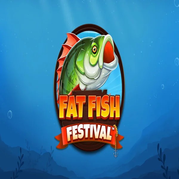 Fat Fish Festival slot logo by Wishbone Games at Rainbet Casino