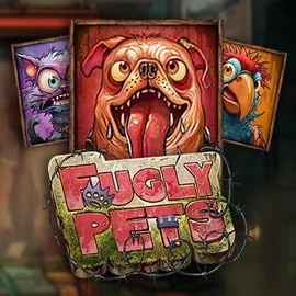Try Fugly Pets slot by Stakelogic on rainsbet.org – logo image