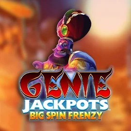 Genie Jackpots: Big Spin Frenzy logo – Jackpots by Blueprint Gaming at Rainbet Casino