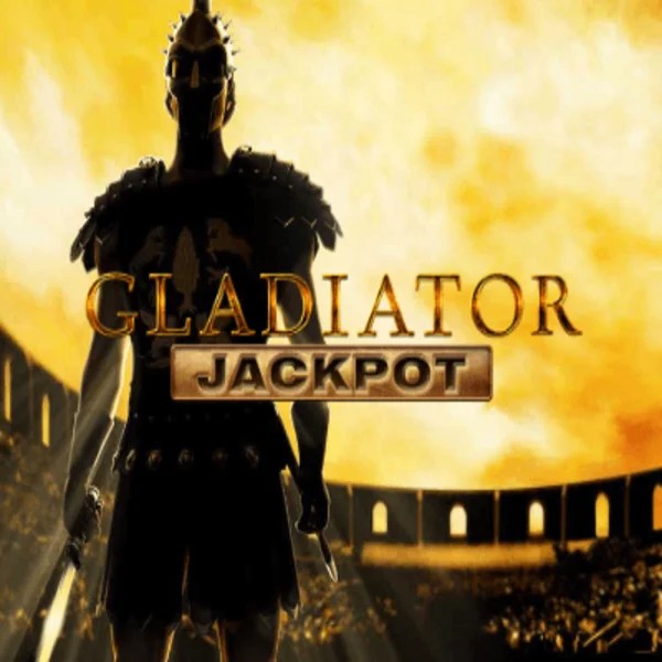 Gladiator Jackpot logo by Playtech at Rainbet Casino