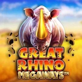 Great Rhino Megaways slot icon by Pragmatic Play, available at Rainbet Casino