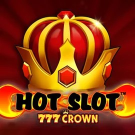 Hot Slot 777 Crown slot logo by Wazdan at Rainbet Casino