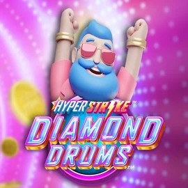 Official Slots logo: Hyper Strike Diamond Drums by Gameburger Studios at Rainbet Casino
