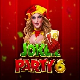 Joker Party 6 by Greentube, showcased at rainsbet.org – game logo