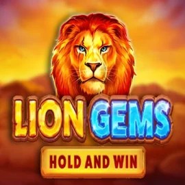 Logo of Lion Gems Hold and Win from Playson at Rainbet Casino