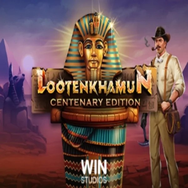 Loot'en Khamun the Dead Sea Scrolls logo by Win Studios at Rainbet Casino