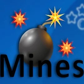 Official Casino Games logo: Mines (Spribe) by Spribe at Rainbet Casino