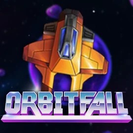 Orbitfall online game logo by ELK Studios on rainsbet.org