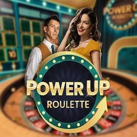 PowerUP Roulette by Pragmatic Play, showcased at rainsbet.org – game logo