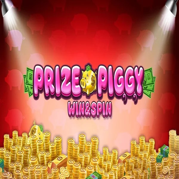 Prize Piggy Win &amp; Spin logo by Inspired Gaming Rainbet Casino