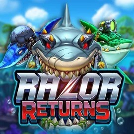 Razor Returns logo – Slots by Push Gaming at Rainbet Casino