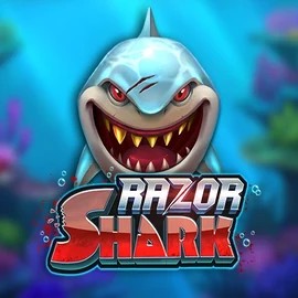 Official Slots logo: Razor Shark by Push Gaming at Rainbet Casino
