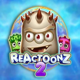 Official Slots logo: Reactoonz 2 by Play'n GO at Rainbet Casino