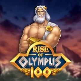 Rise of Olympus 100 logo by Play'n GO at Rainbet Casino