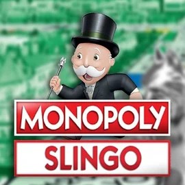 Slingo Monopoly slot visual from Gaming Realms available on rainsbet.org