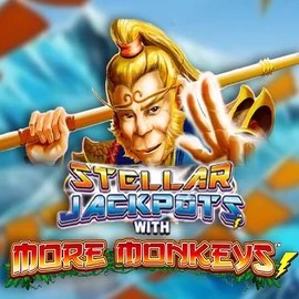 Play the Stellar Jackpots with More Monkeys slot by Lightning Box Game on Rainbet Casino