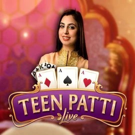 Official Poker logo: Teen Patti by Evoplay at Rainbet Casino