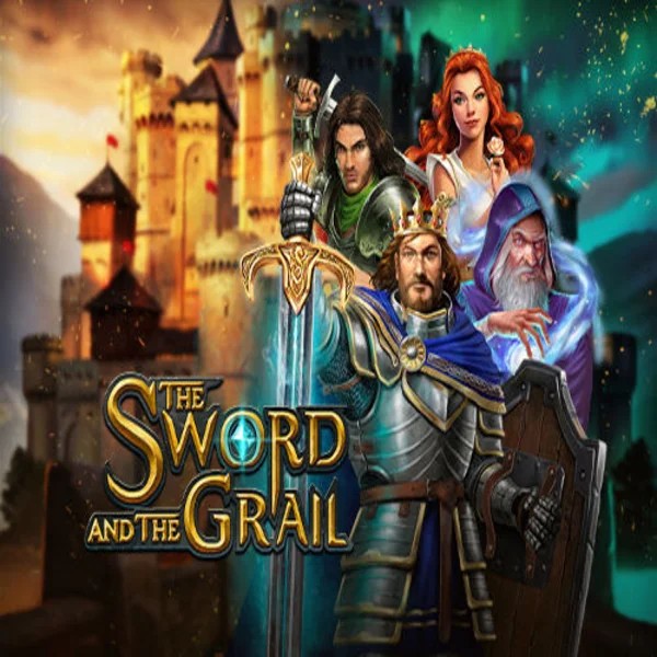 Enjoy The Sword and the Grail by Play'n GO – logo hosted on rainsbet.org