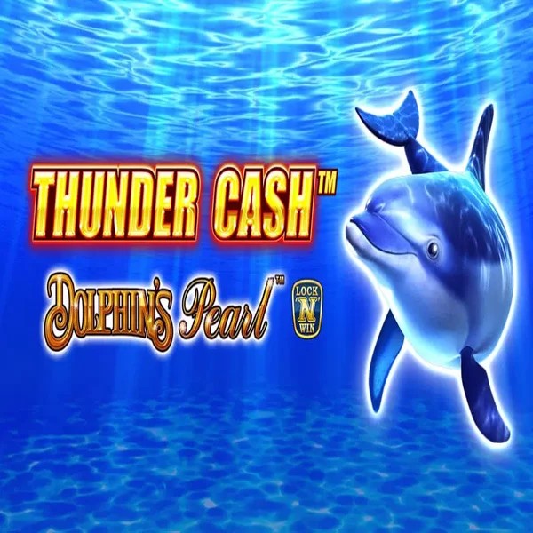 Thunder Cash Dolphins Pearl logo – Slots by Novomatic at Rainbet Casino