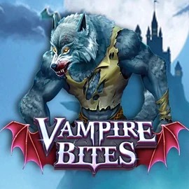 Vampire Bites online game logo by Amusnet Interactive on rainsbet.org