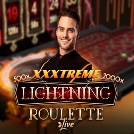 XXXtreme Lightning Roulette slot icon by Evolution, available at Rainbet Casino
